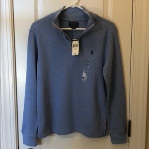 Polo long sleeve shirt boys L(14-16)